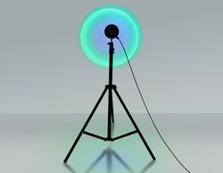 Ambrella Атмосферная светодиодная настольная лампа с пультом Desk DE8387