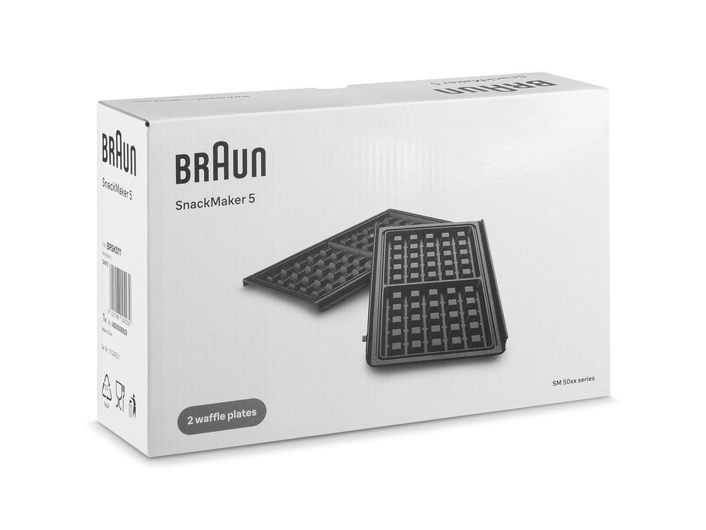 Пластины BRSK011 для гриля Braun SM5000, вафли