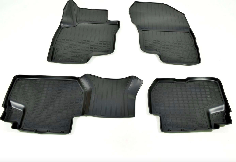 Ковры в салон Norplast/Unidec для Mitsubishi Outlander (2021-), Черный, 3D ковры, арт.NPA11-C59-512-2