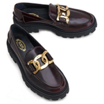 TOD"S Women"s Casual Shoes Women"s Burgundy