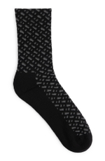 Носки QS Rib Monogram CC BOSS BLACK - черный(50510646)