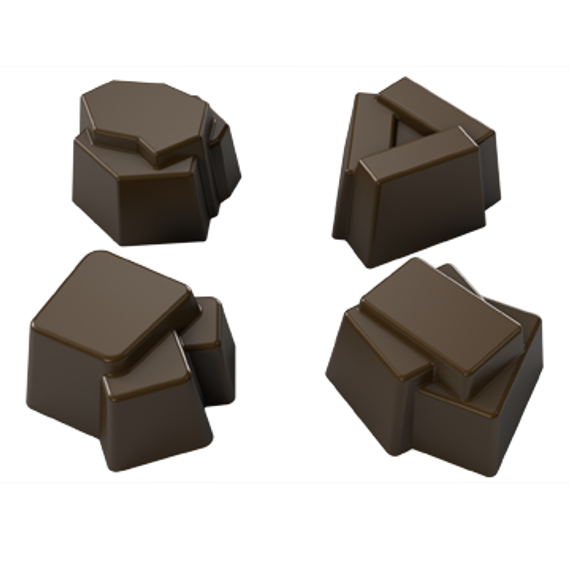 917 | Форма для шоколадных изделий (275*175 мм)