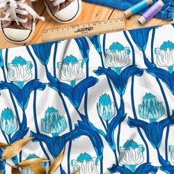 Ткань премиум атлас мистический узор