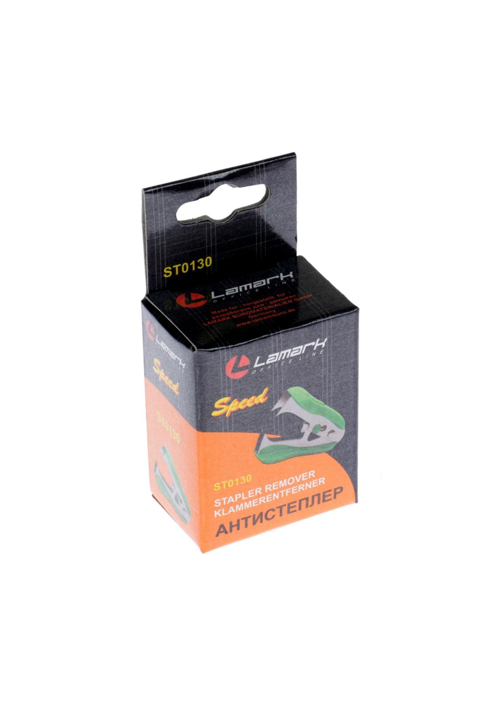 Антистеплер Lamark Speed с фиксатором белый ST0130