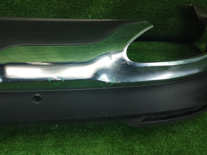 Юбка заднего бампера Mercedes GLC X253 (2015-2019)