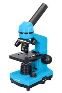 Микроскоп Levenhuk Rainbow 2L Лазурь с набором для опытов Levenhuk K50