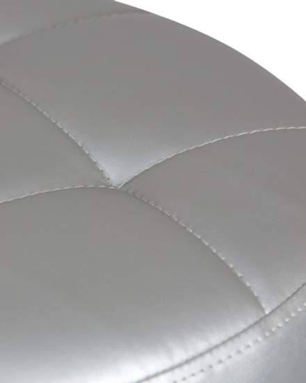 Табурет барный DOBRIN BRUNO, серебряный