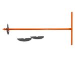 Бур садовый со сменными ножами 1 м., диаметр 150-200мм (шт.)