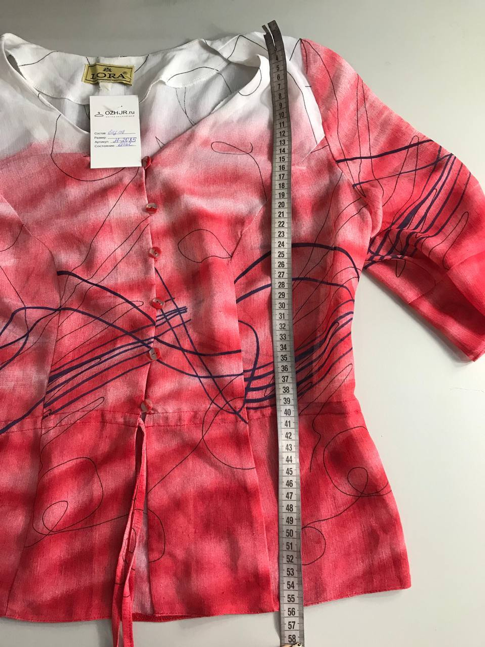 Жакет Lora для летнего образа, маркировка 44, на 44 размер