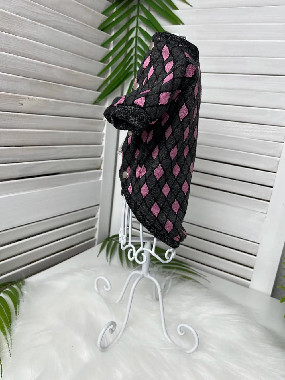 Толстовка из футера для собак и кошек