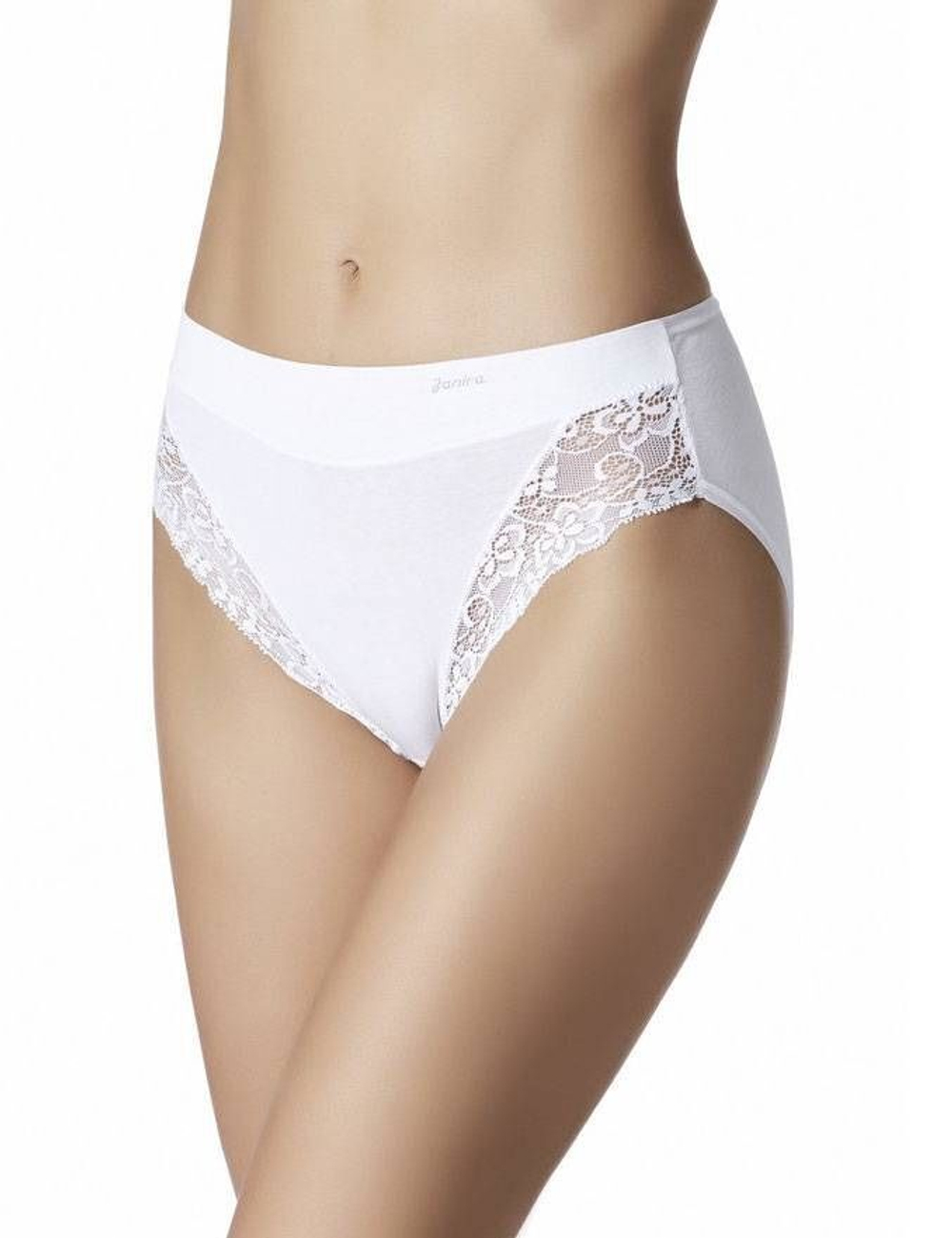 Набор из 2 хлопковых трусиков-слип Esencial (Размер: XXL) (Цвет: белый)