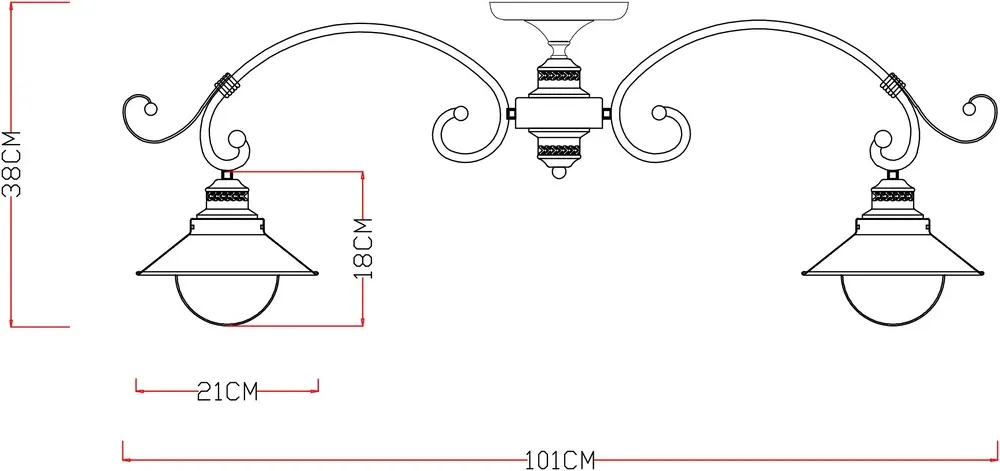 Потолочная люстра Arte Lamp GRAZIOSO