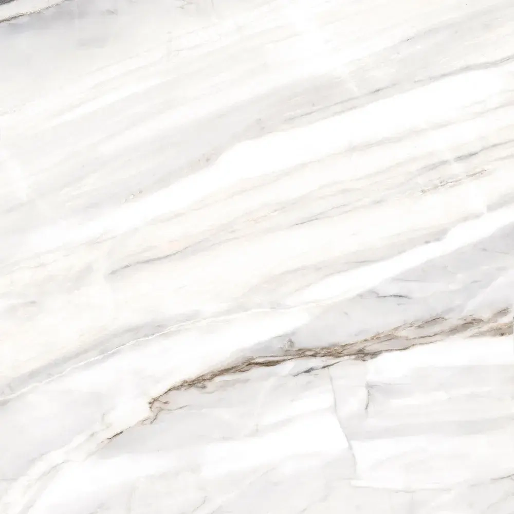 Керамогранит Alma Ceramica GFU57SLC00L Selection 57x57 белый лаппатированный под камень