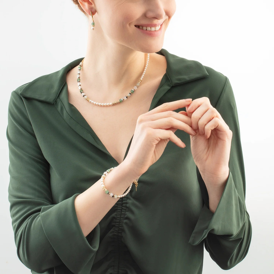 Серьги Coeur de Lion Green 4354/21-0500