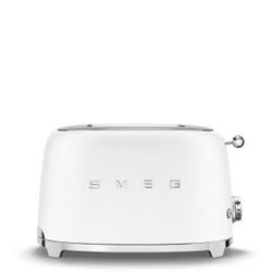 Тостер Smeg Стиль 50-х годов для 2 тостов белый матовый