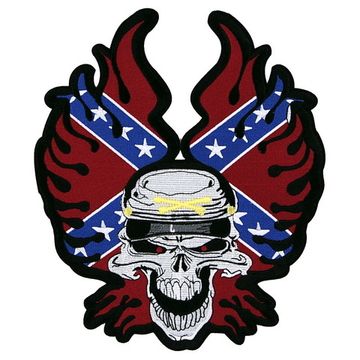 Нашивка Череп конфедерат (389)