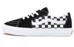 Vans SK8 LOW Suede non-slip wear-resistant low-top sneakers for men and women in the same style black and white