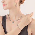 Серьги-пусеты Coeur de Lion Dark Green 4544/21-0521