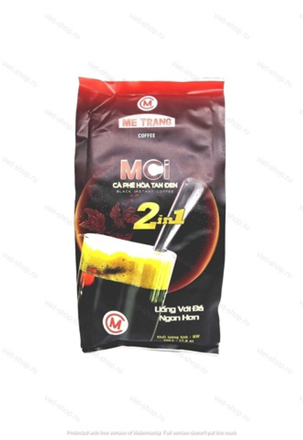 Растворимый кофе Me Trang MCI, 2 в 1 (кофе+сахар), 500 гр.
