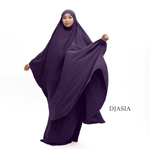 SET: KHIMAR AND SILK SKIRT  FROM MEDINA SILK (One size)