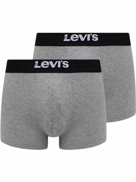 Трусы мужские ( набор 2 шт. ) LEVI'S SOLID BASIC TRUNK ORGANIC CO 2P