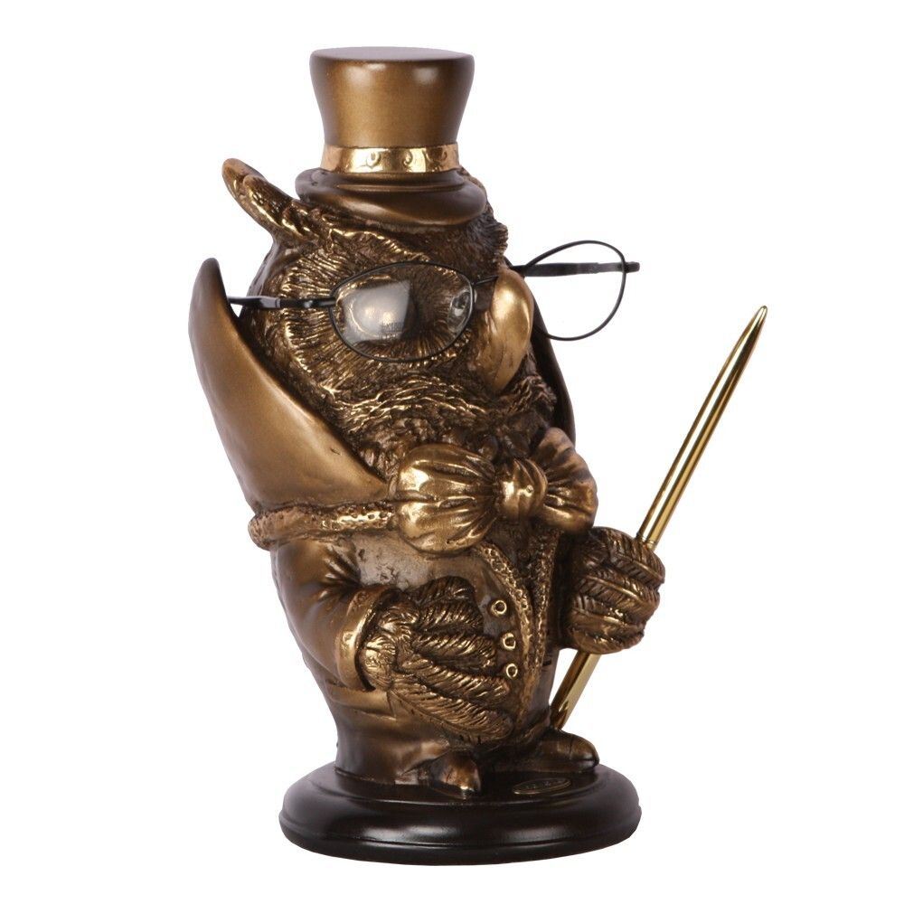 Подставка для очков Филин Бронза