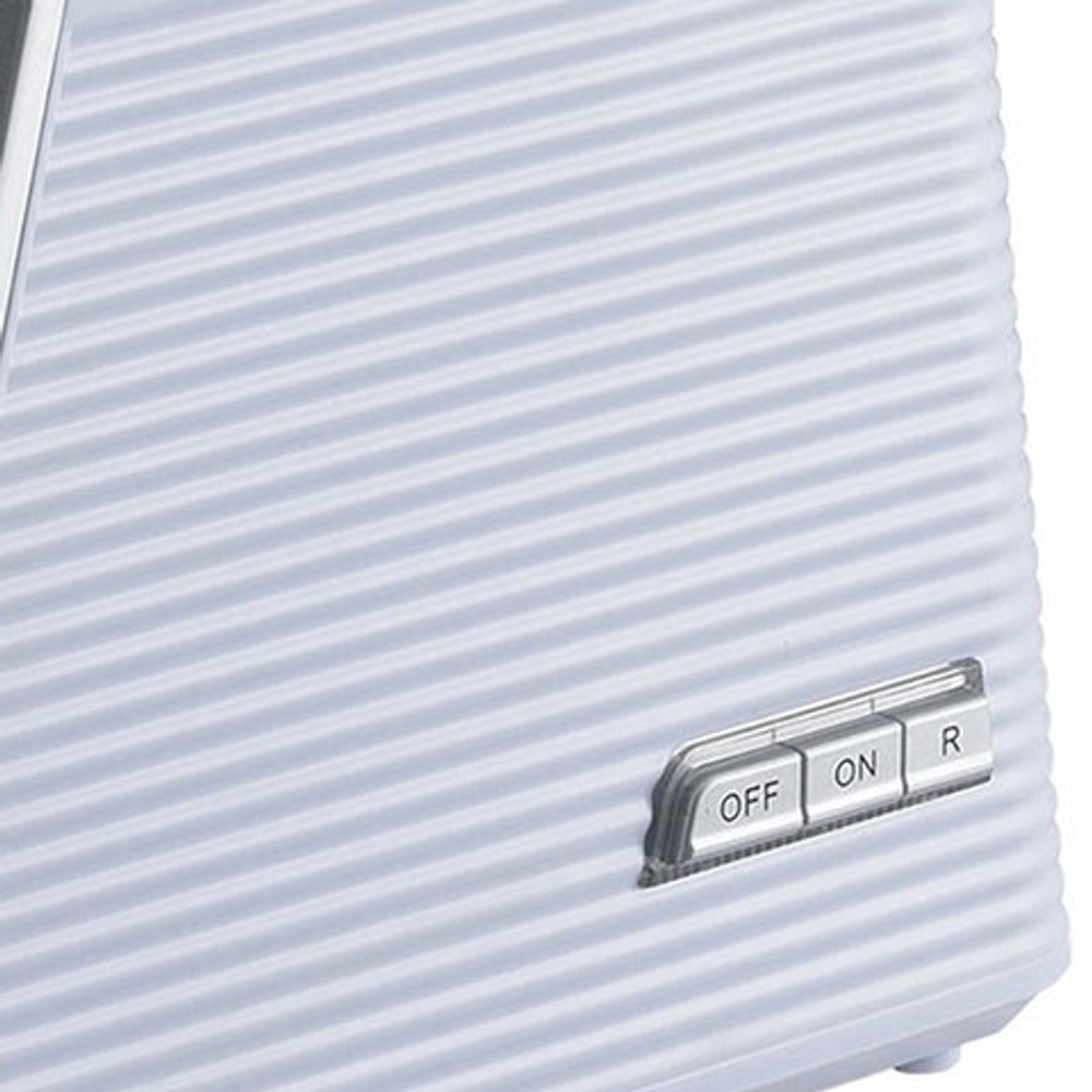 Мясорубка NATIONAL NK-MG041, 2500 Вт, производительность 2,7 кг/мин, 1 насадка, реверс, пластик, белая