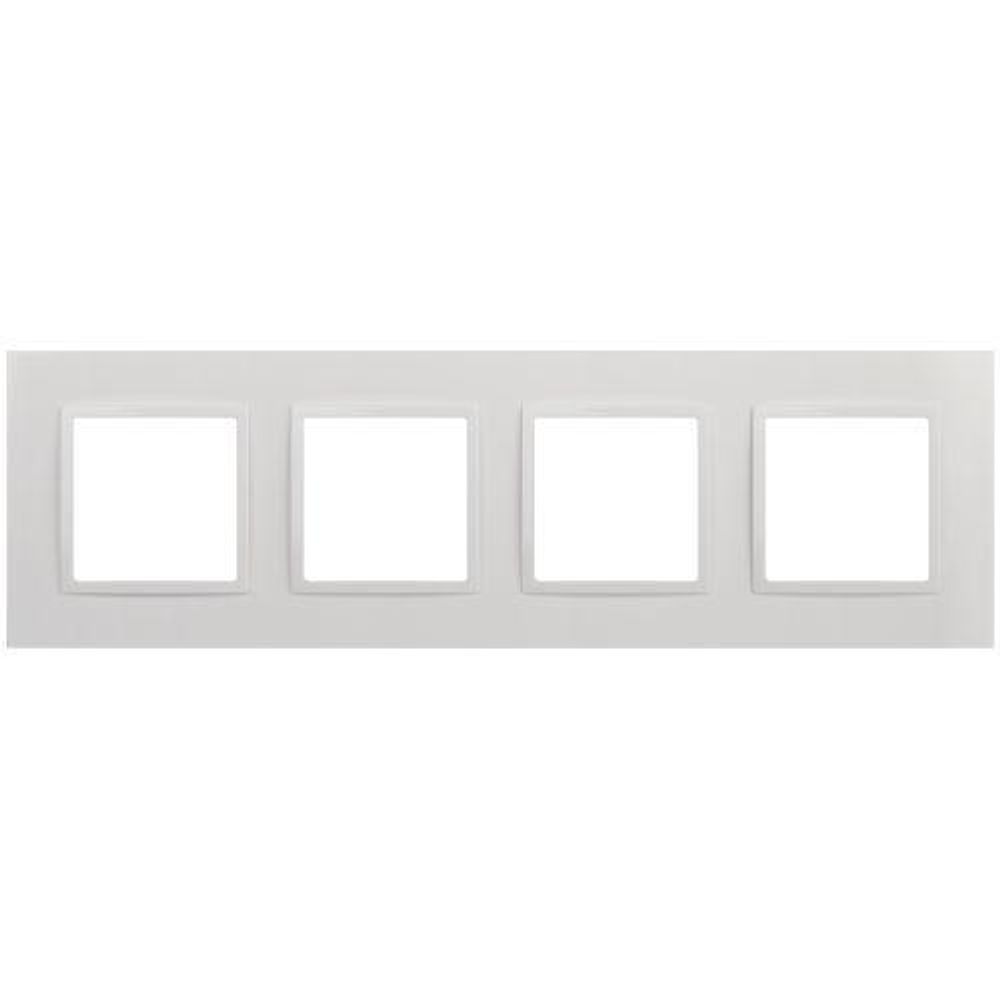 Рамка 4-м Elegance 14-5014-01 Classic бел. Эра Б0060586