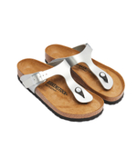 Вьетнамки Gizeh Birkenstock - серебряный(43851)
