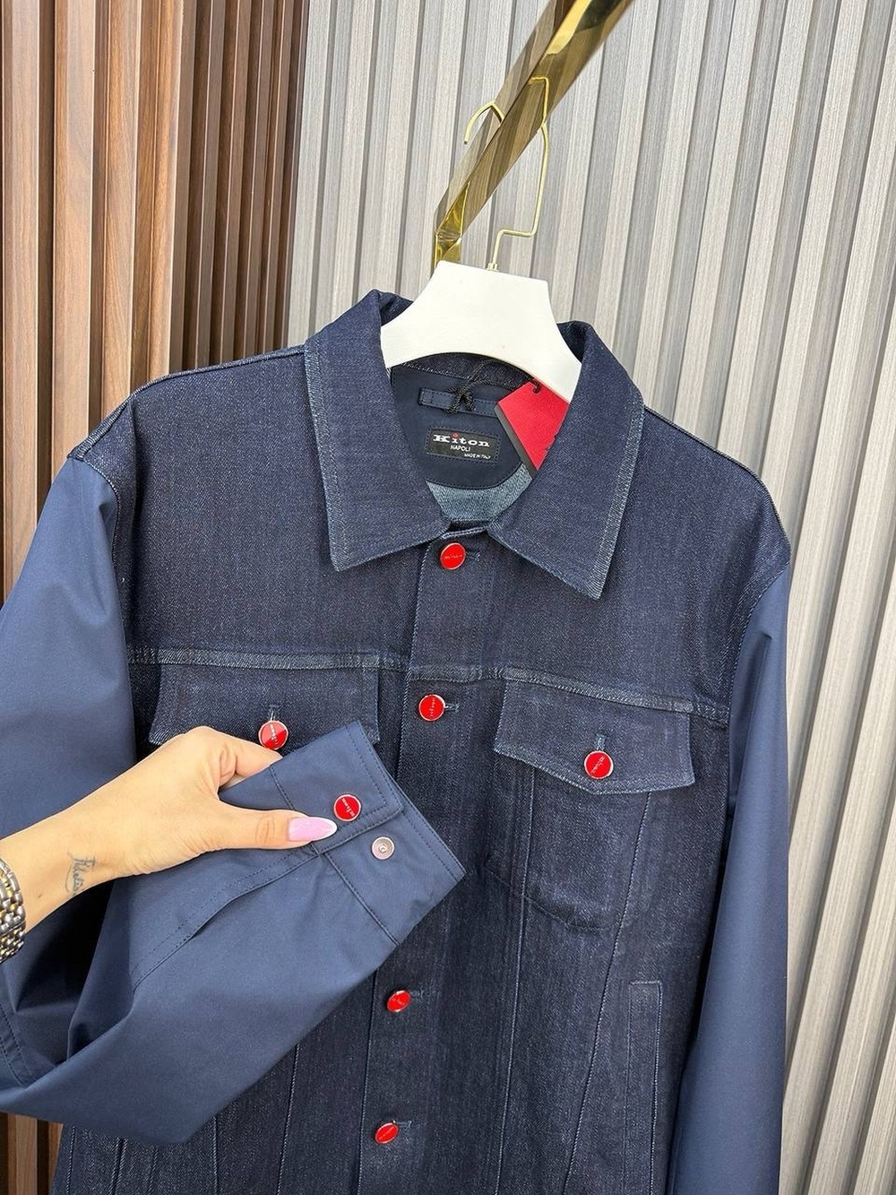 Джинсовка Kiton