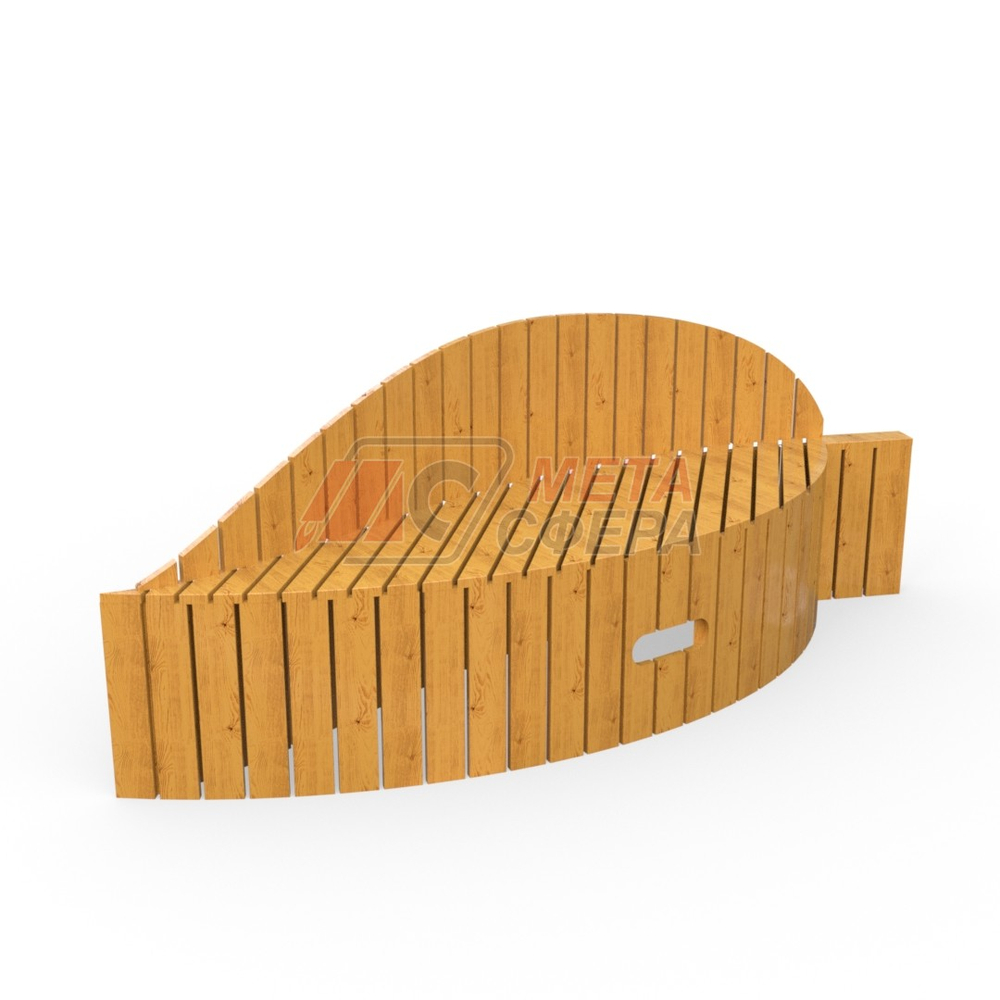 Скамейка Лист