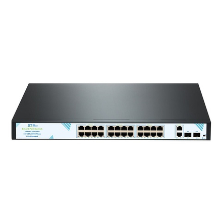 Коммутатор на 24 PoE порта ST-S2417POE (24G/2G/2S/400W/A) PRO LM