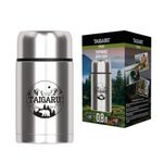 Термос 0,8 л для еды/напитков с широким горлом, нержавеющая сталь SUS304, TAIGARU (ТАЙГАРУ) FOOD, серебристый, 700325