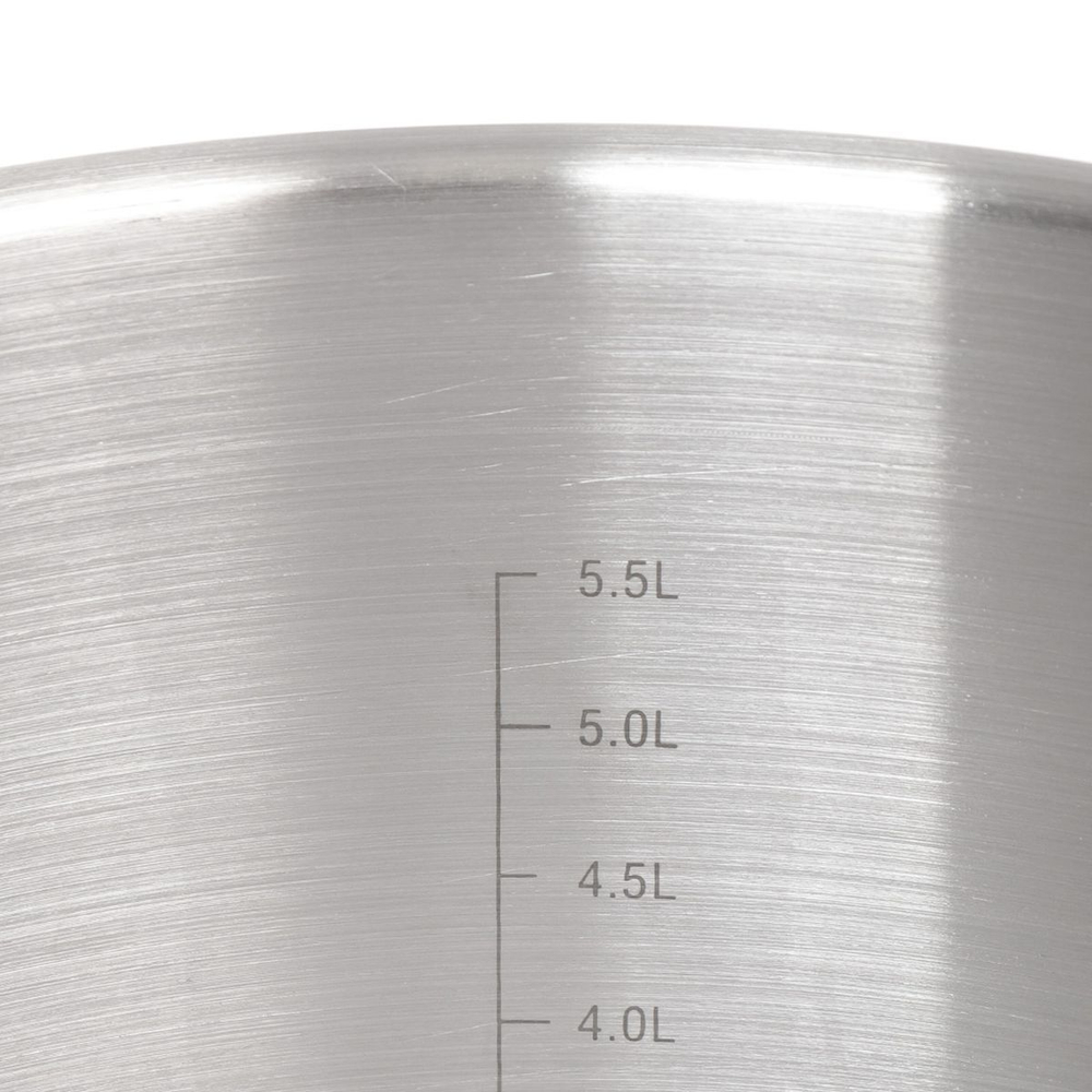 Кастрюля нерж, 7 л, с крыш, крышка нерж сталь, Катунь, КТ-ОБ-07, металлик