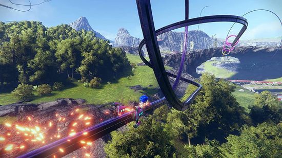 Игра Sonic Frontiers (Nintendo Switch, русские субтитры)