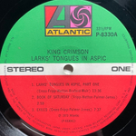 King Crimson - Larks' Tongues In Aspic (Япония 1973г.)