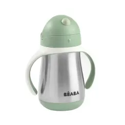 Поильник термос Beaba Tasse Paille Vert Sauge
