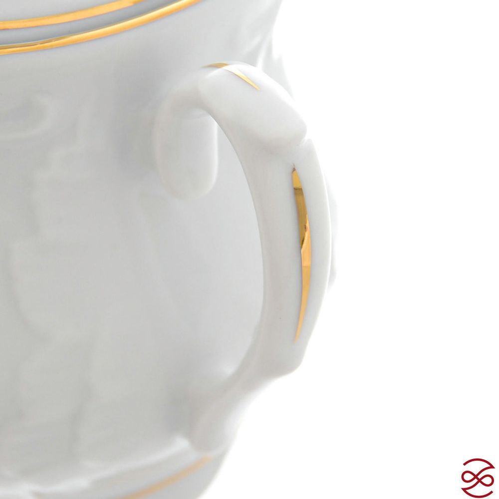 Сахарница Repast Rococo с золот.полос.250 мл.