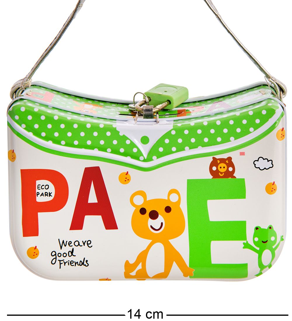 BX- 93/4 Металлическая копилка «Сумочка»