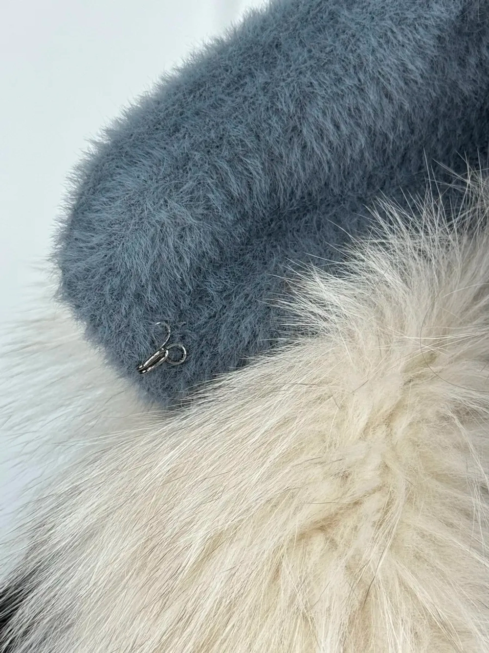 шапка зимняя ушанка из мягкого экомеха меховая