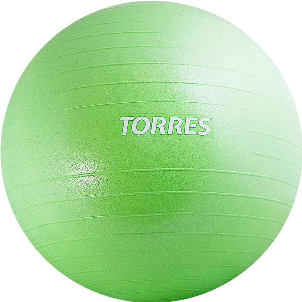 Мяч гимнастический TORRES AL121175GR, диаметр 75см., зелёный