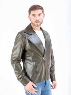 Косуха мужская  кожаная,  куртка мужская