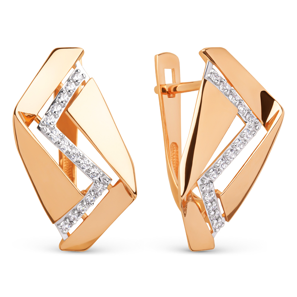 Серьги из золота 585 пробы