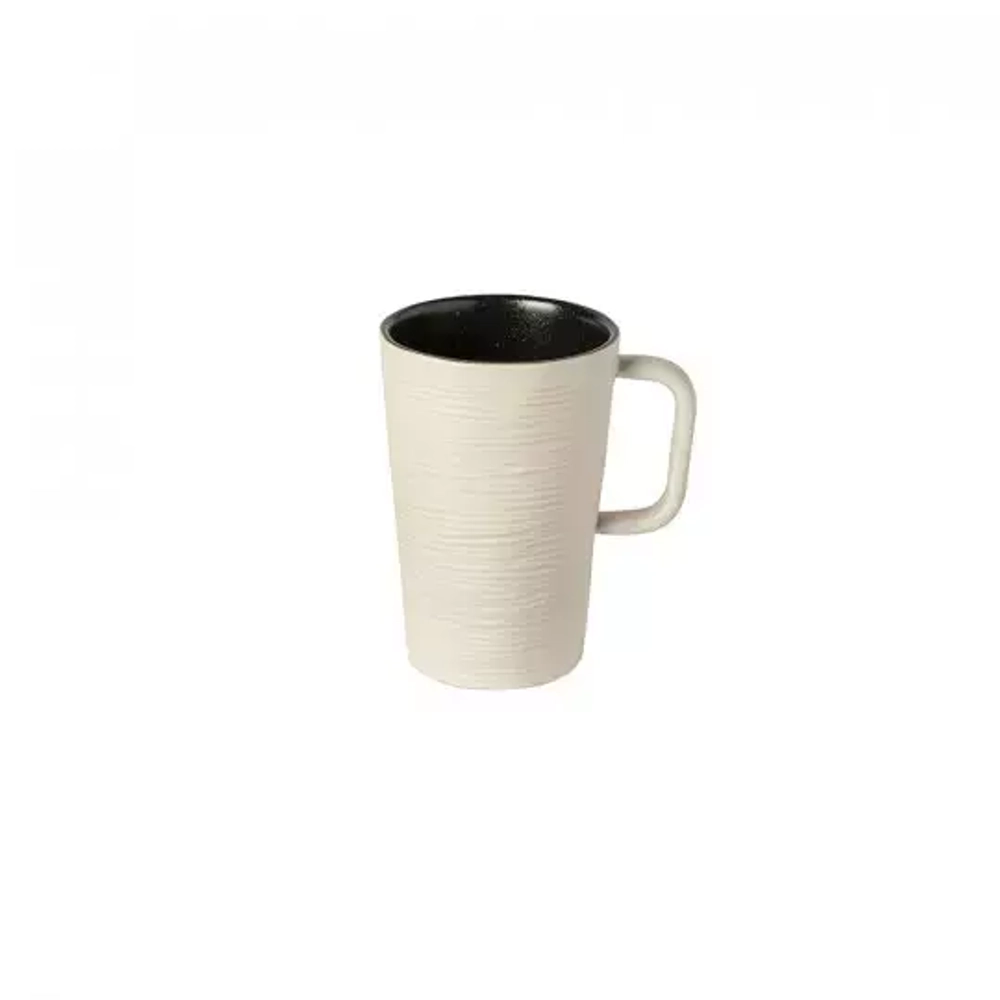 Кружка 280мл Costa Nova Notos черно-белая