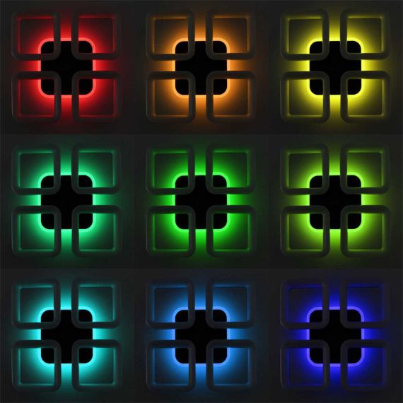 Потолочная светодиодная люстра Citilux Паркер Смарт CL225A245E