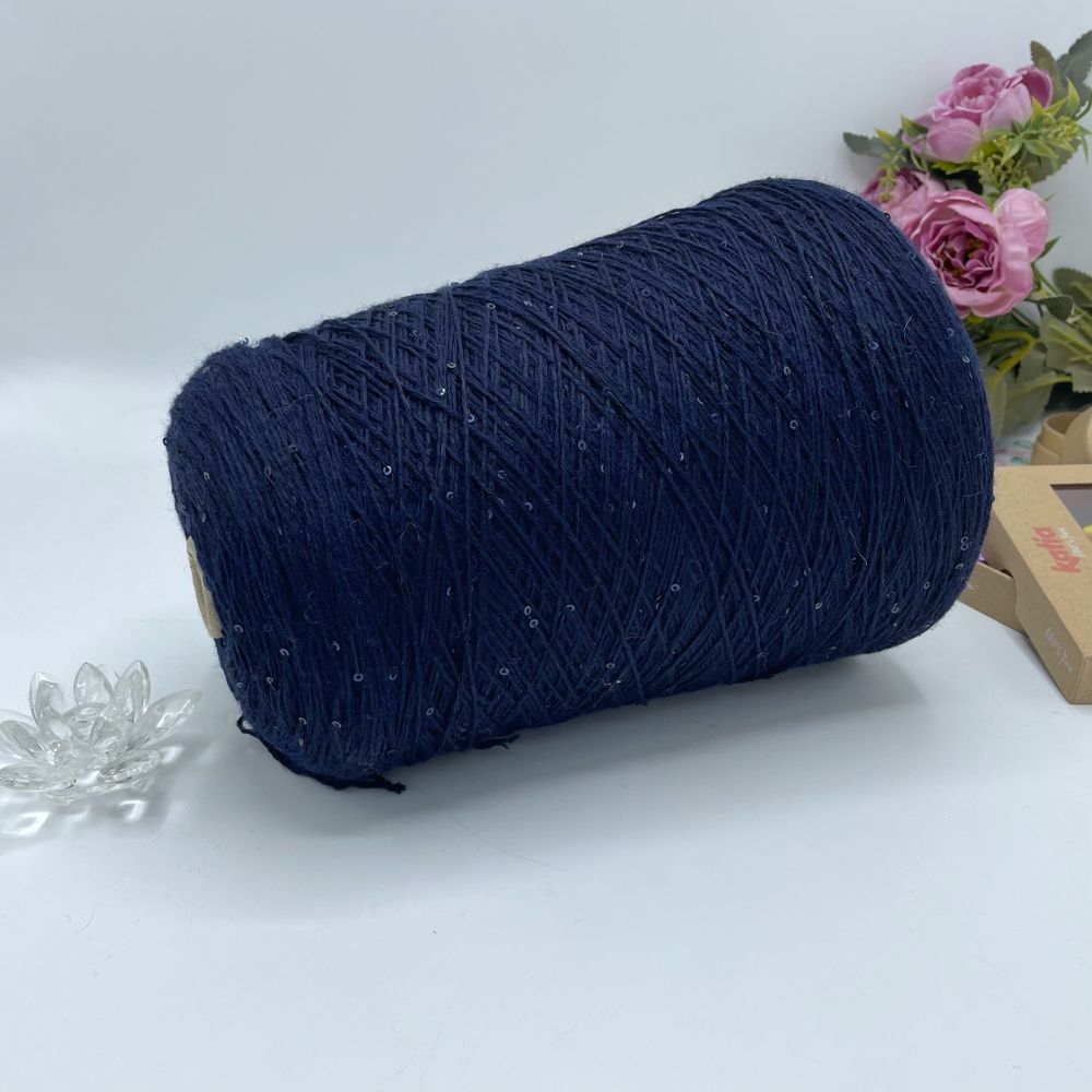 FILATI ITALIANI 96% меринос экстрафайн 4% пайетки