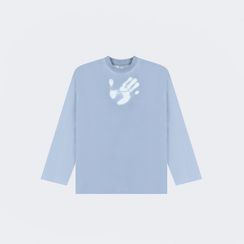 Лонгслив UNIFORM Thermo Minilogo, светло-синий/белый