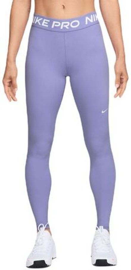 Женские леггинсы Nike Pro 365 - сиреневый лед/белый