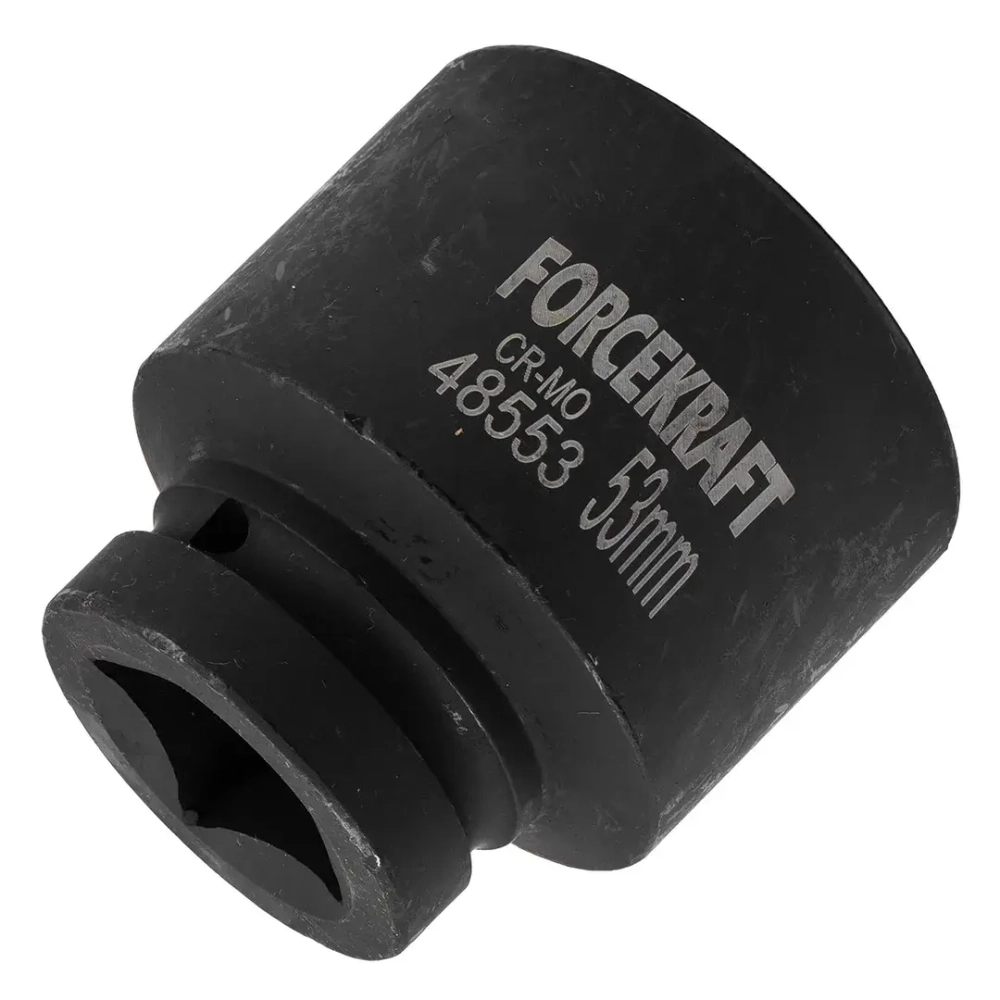 Головка ударная 1'', 53мм (6гр.) FORCEKRAFT FK-48553