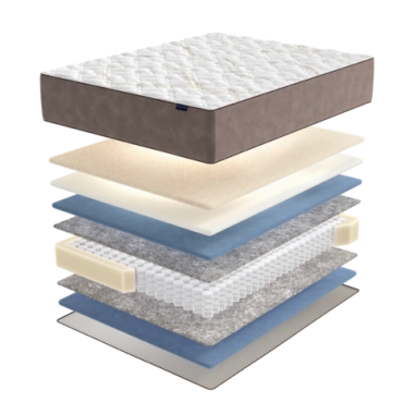 Матрас BuyGold, 30 см, жесткость средняя, независимые пружины